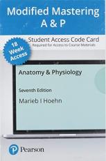 Modified Mastering a&P with Pearson EText -- Access Card -- for Anatomy and Physiology (18-Weeks)