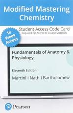 Modified Mastering a&P with Pearson EText -- Access Card -- for Fundamentals of Anatomy and Physiology (18-Weeks)