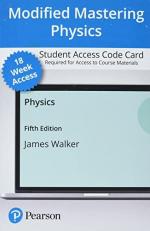 Modified Mastering Physics with Pearson EText -- Access Card -- for Physics (18-Weeks)
