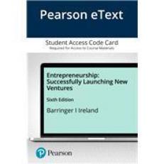 Entrepreneurship : Successfully Launching New Ventures Access Card 6th