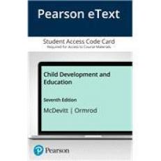 Pearson EText Child Development and Education LLV Plus Pearson Etext Access Code -- Access Card 7th