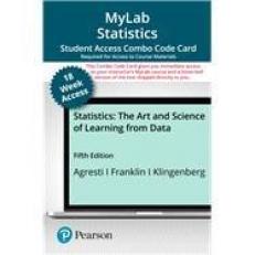 MyLab Stats with Pearson EText -- Combo Access Card -- for Statistics : The Art and Science of Learning from Data (18-Weeks)