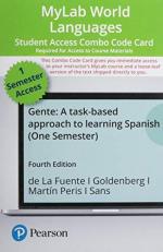 MyLab Spanish with Pearson EText -- Combo Access Card -- for Gente : Nivel Básico (single Semester) 4th