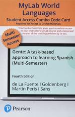 MyLab Spanish with Pearson EText -- Combo Access Card -- for Gente : Nivel Básico (multi Semester) 4th