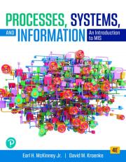 Processes, Systems, and Information 4th