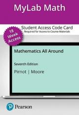 MyLab Math with Pearson EText for Mathematics All Around -- Access Card (18-Week)