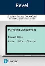 Revel for Marketing Management -- Access Card 16th