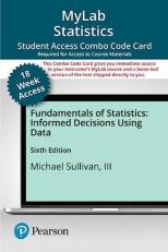 MyLab Statistics with Pearson EText -- Combo Access Card -- for Fundamentals of Statistics -- 18 Weeks