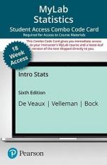 MyLab Statistics with Pearson EText for Intro Stats - Combo 18 Week Access Card