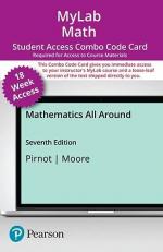 MyLab Math with Pearson EText - Combo Access Card - for Mathematics All Around - 18 Weeks