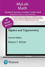 MyLab Math with Pearson EText -- Combo Access Card (18-Wk) for Algebra and Trigonometry