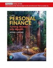 Personal Finance : Turning Money into Wealth 9th