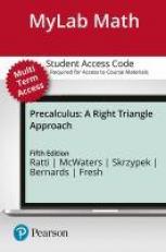 MyLab Math with Pearson EText -- 24-Month Access Card -- for Precalculus : A Right Triangle Approach
