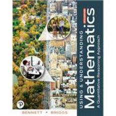 Using & Understanding Mathematics: A Quantitative Reasoning Approach -18 Week Access