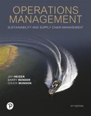 Operations Management: Sustainability and Supply Chain Management 14th