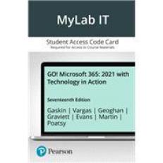 MyLab IT with Pearson EText -- Access Card -- for GO! 2021 with Technology in Action 17e