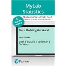 MyLab Statistics with Pearson EText -- 24-Month Access Card -- for Stats : Modeling the World
