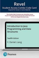 Revel for Introduction to Java Programming and Data Structures -- Combo Access Card 12th