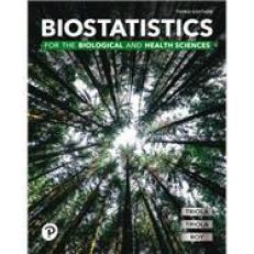 Biostatistics for the Biological and Health Sciences 