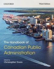 The Handbook of Canadian Public Administration 3rd