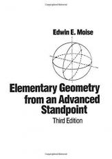 Elementary Geometry from an Advanced Standpoint 3rd