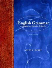 English Grammar : Language As Human Behavior 3rd