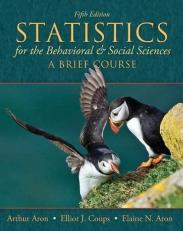 Statistics for the Behavioral and Social Sciences : A Brief Course 5th