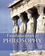 Fundamentals of Philosophy 8th