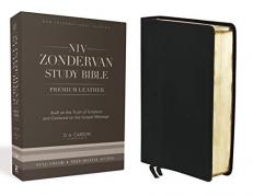 NIV Zondervan Study Bible : Built on the Truth of Scripture and Centered on the Gospel Message [Black] 