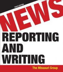 News Reporting and Writing 10th