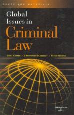 Global Issues in Criminal Law 