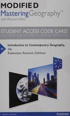 Mastering Geography with Pearson EText Access Code for Introduction to Contemporary Geography 