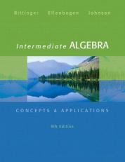Intermediate Algebra : Concepts and Applications 9th