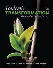 Academic Transformation : The Road to College Success 3rd