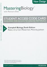 NEW MasteringBiology with Pearson EText -- ValuePack Access Card -- for Campbell Biology 10th