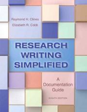 Research Writing Simplified : A Documentation Guide 8th