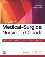Lewis's Medical-Surgical Nursing in Canada : Assessment and Management of Clinical Problems 5th