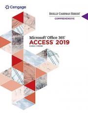 Shelly Cashman Series Microsoft Office 365 and Access2019 Comprehensive 