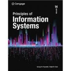 Principles of Information System - MindTap (1 Term)
