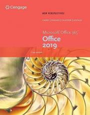 New Perspectives MicrosoftOffice 365 and Office 2019 Intermediate 