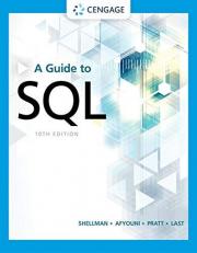 A Guide to SQL 10th