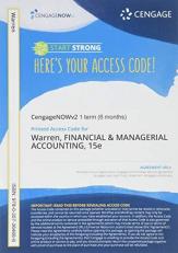 Financial and Managerial Accounting - CengageNOWv2 Access Card 15th