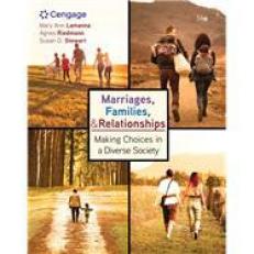 Marriages, Families and Relationships - MindTap 14th