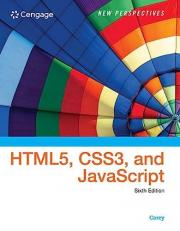 New Perspectives on HTML5, CSS3, and Javascript - Access Access Card 6th