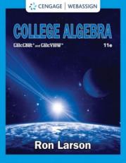 WebAssign for Larson's College Algebra, 11th Edition [Instant Access], Single-Term