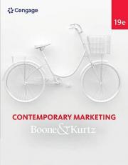 Contemporary Marketing 19th