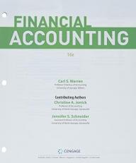Bundle: Financial Accounting, Loose-Leaf Version, 16th + CNOWv2, 1 Term Printed Access Card