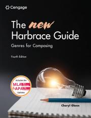 New Harbrace Guide: Genres For Composing 4th