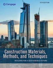 Construction Materials, Methods, and Techniques : Building for a Sustainable Future 5th