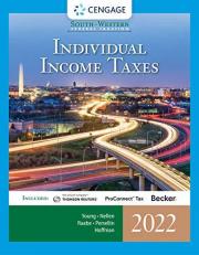 South-Western Federal Taxation 2022 : Individual Income Taxes (Intuit ProConnect Tax Online and RIA Checkpoint 1 Term Printed Access Card)